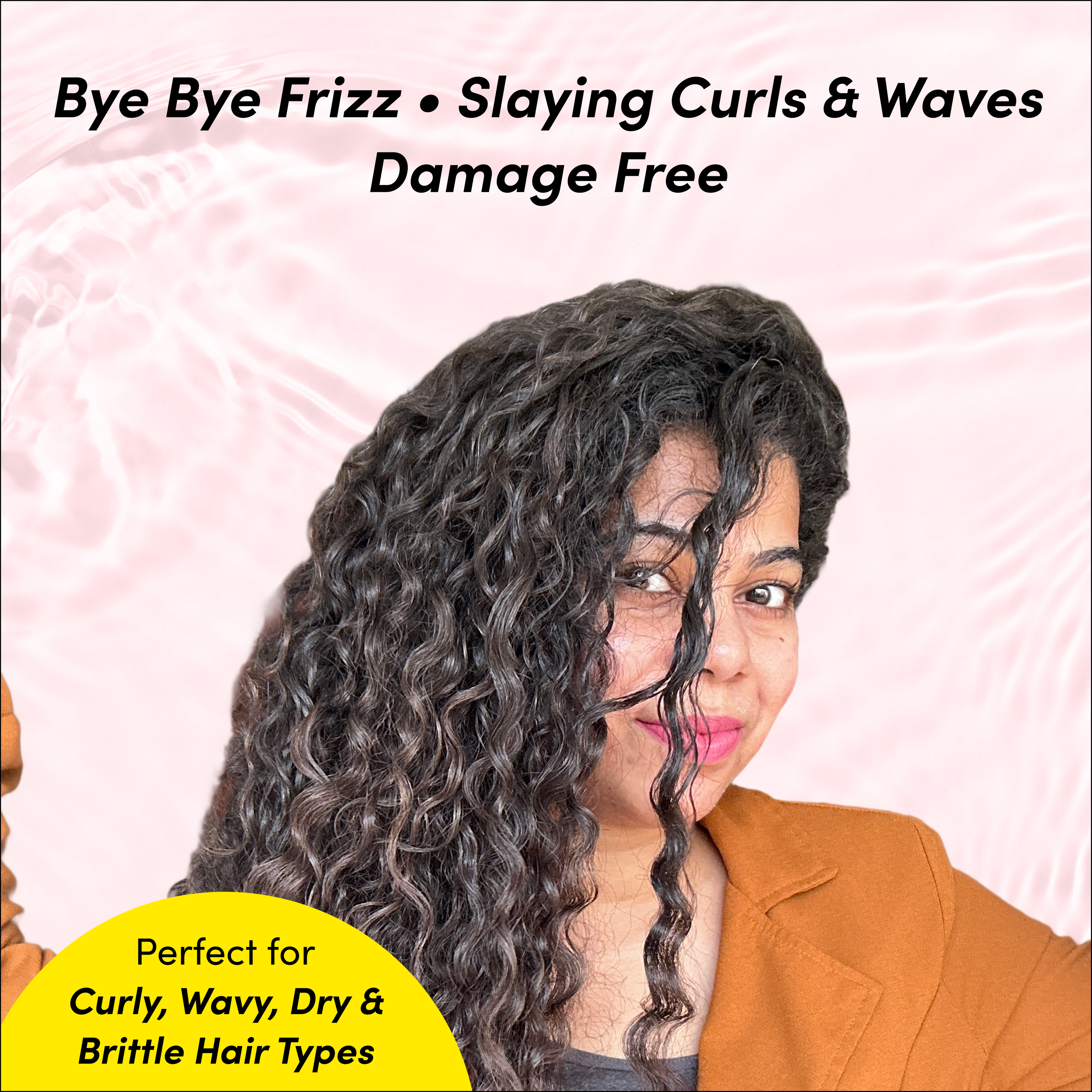 Best Life Curl Nourish Wash & Style Kit | For Curly, Wavy, Dry, Frizzy Hair | Travel Friendly