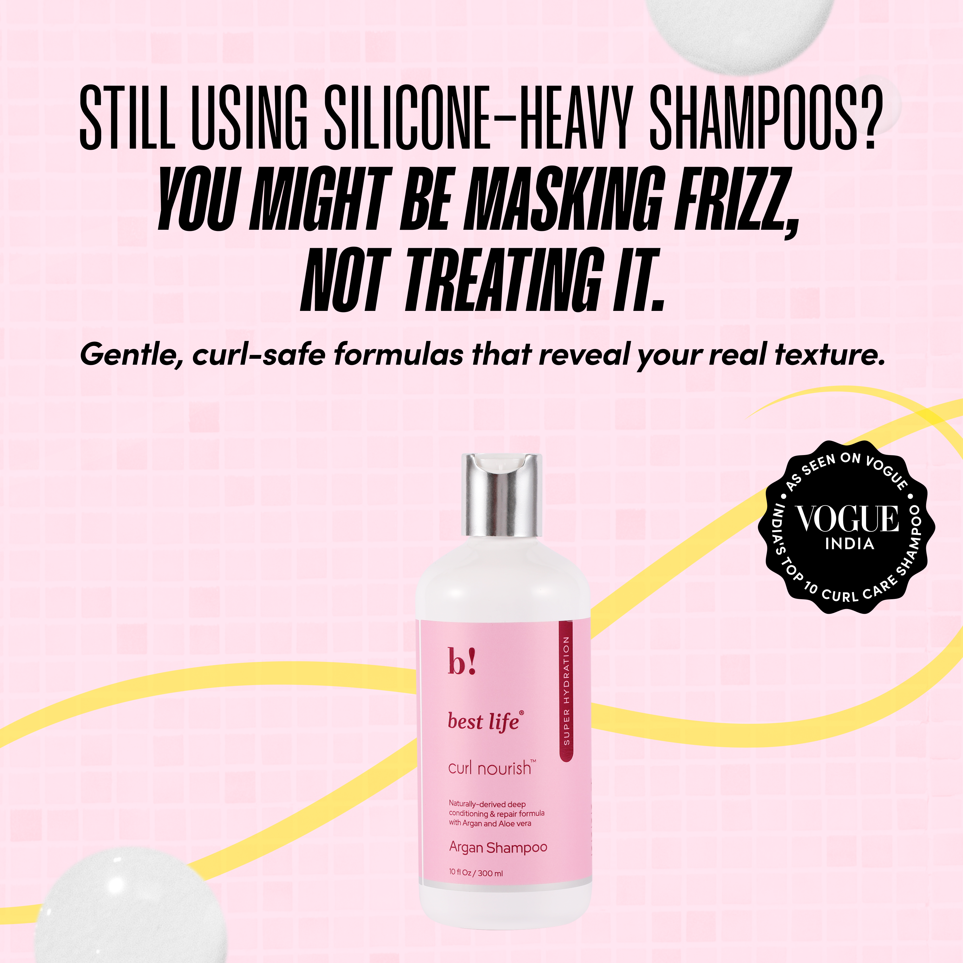 Curl Nourish (Moroccan Argan oil) Hair Shampoo