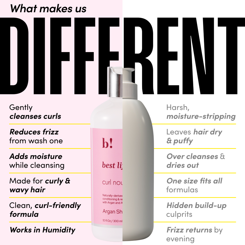 Curl Nourish (Moroccan Argan oil) Hair Shampoo