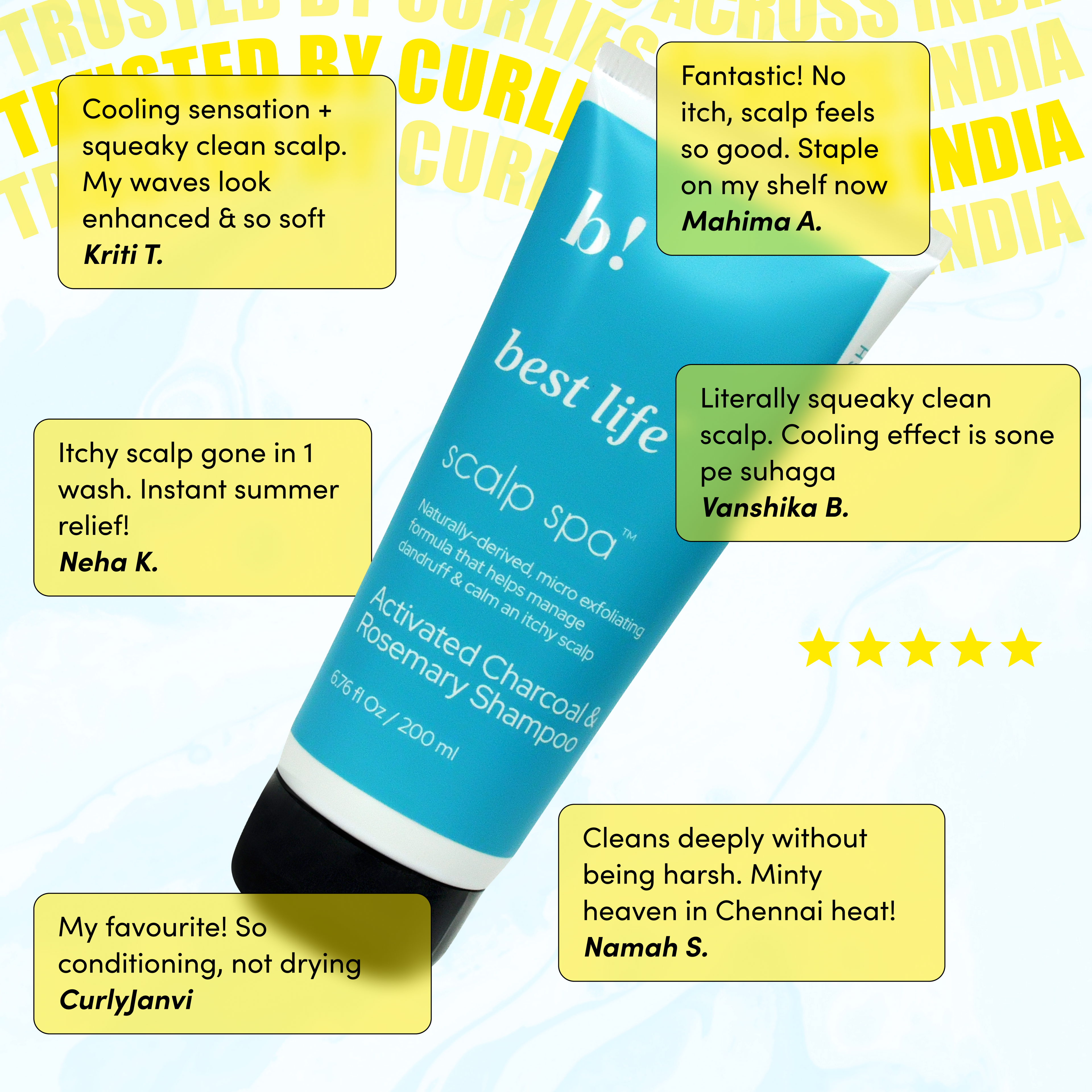 Charcoal Rosemary Shampoo (Anti-dandruff Scalp Scrub)