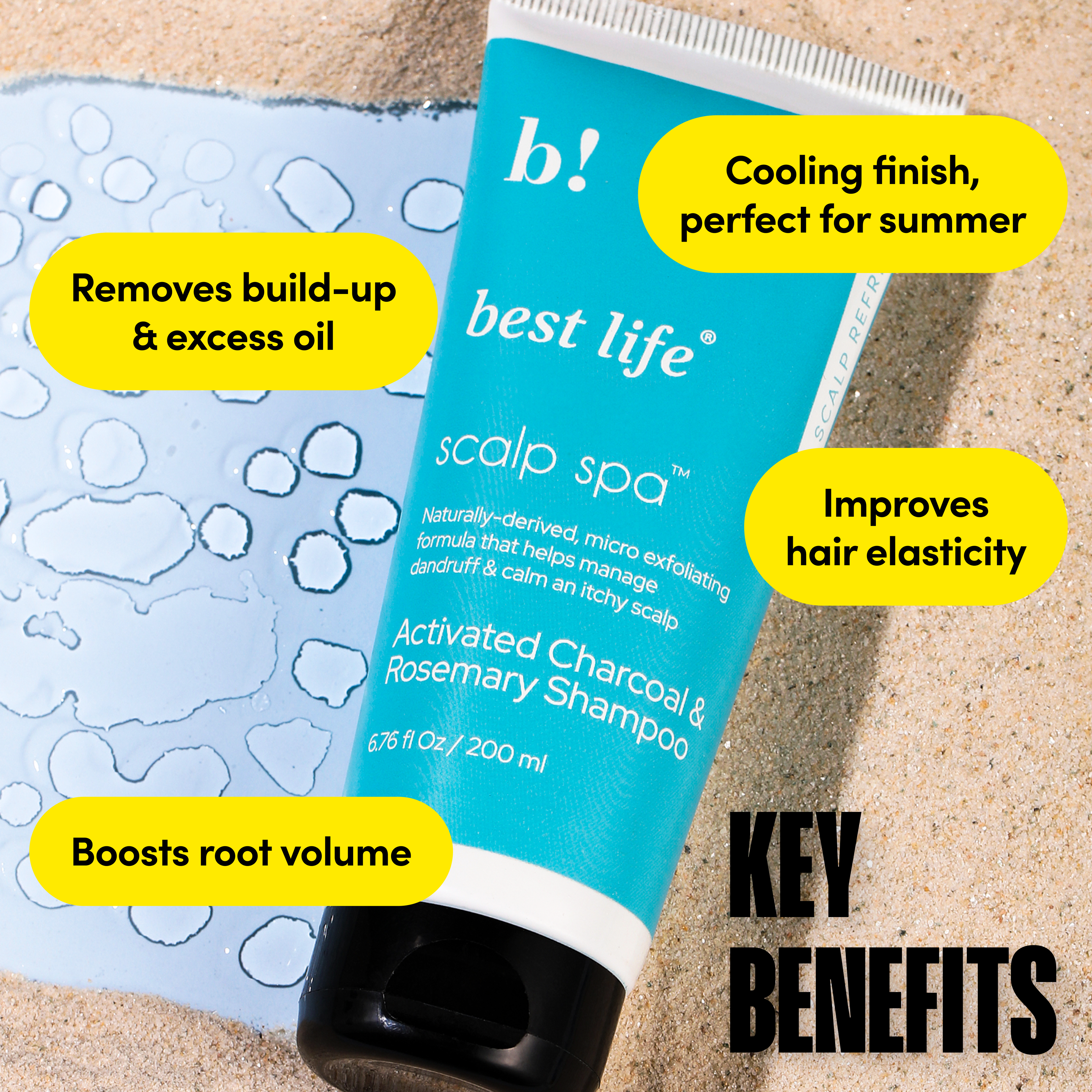 Charcoal Rosemary Shampoo (Anti-dandruff Scalp Scrub)