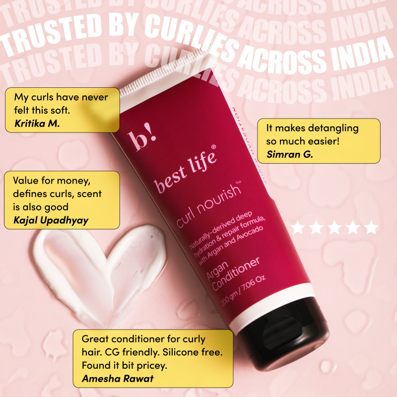 Curl Nourish (Moroccan Argan oil) Hair Conditioner