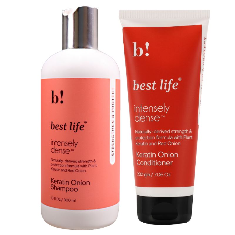 Keratin Onion Hair Shampoo & Hair Conditioner (Combo Pack)