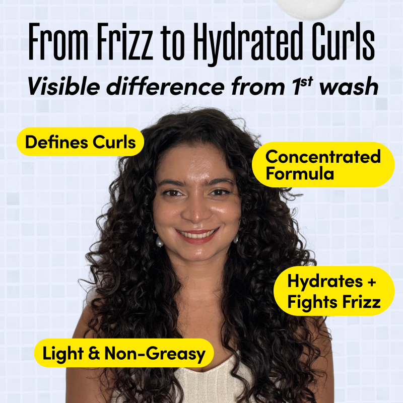 Curl Nourish Hydrating Style Cream for Curly and Wavy Hair