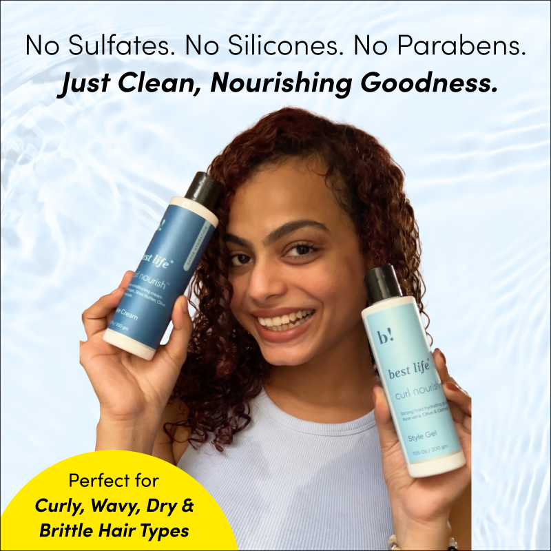 Curl Nourish Hydrating Style Cream for Curly and Wavy Hair