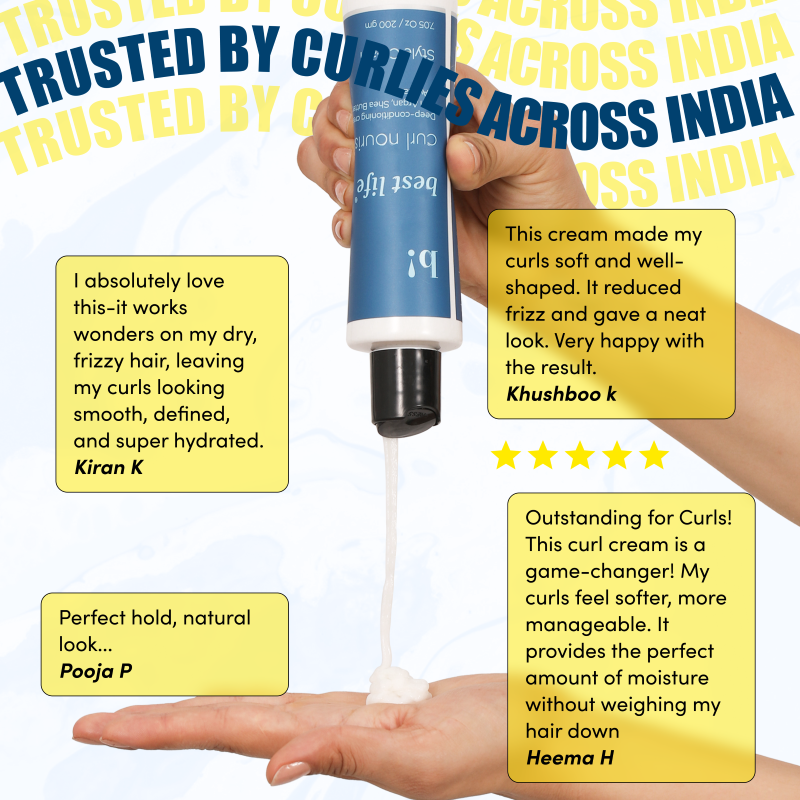 Curl Nourish Hydrating Style Cream for Curly and Wavy Hair