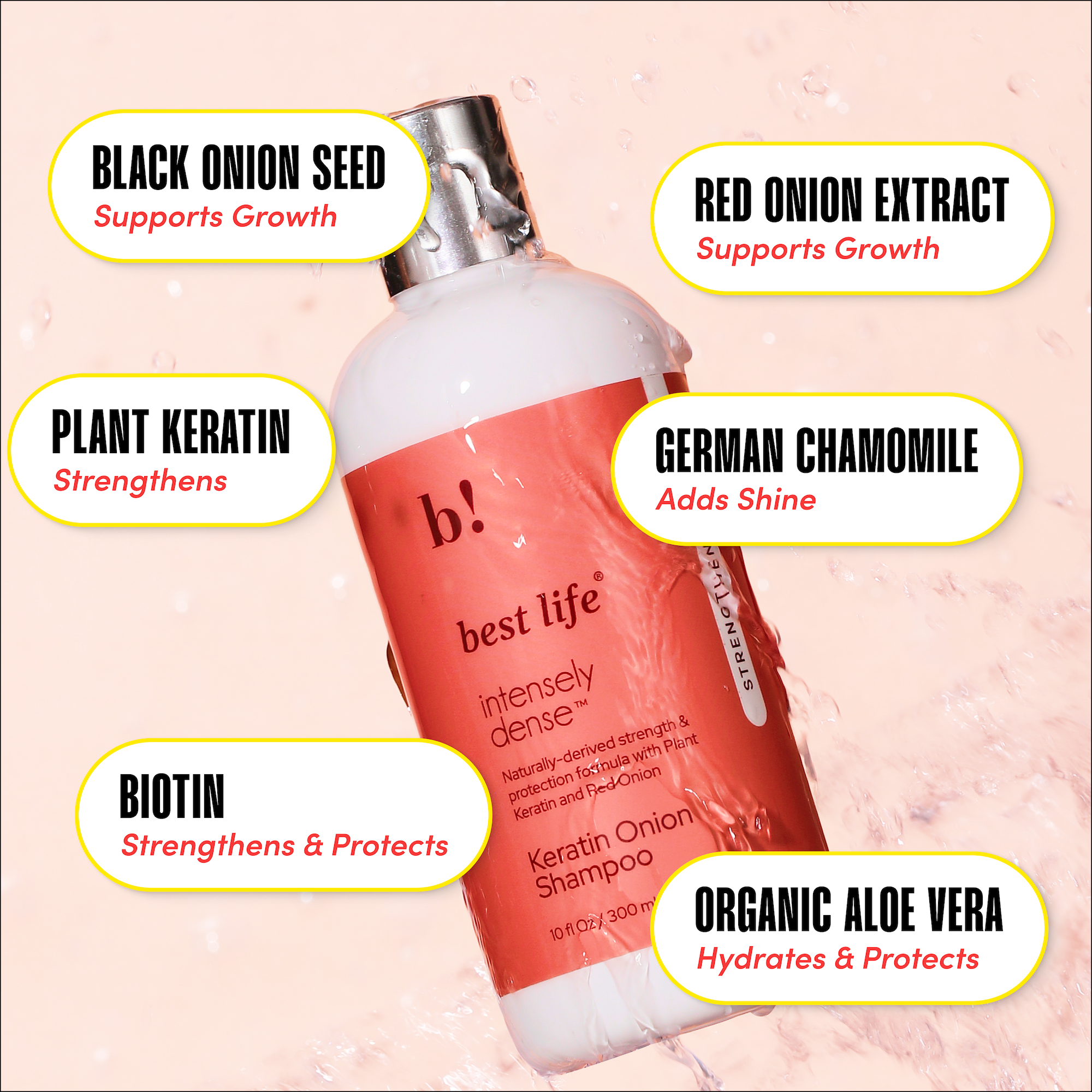 Keratin Onion Hair Shampoo