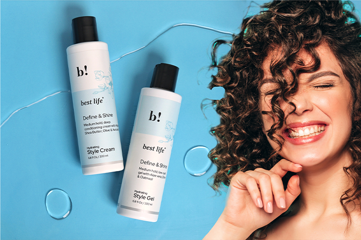 Anti Frizz Curly Hair Styling Products