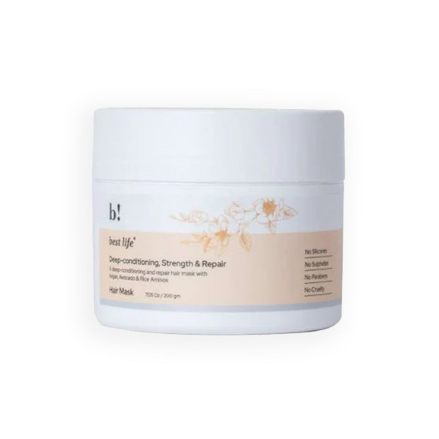 Deep Conditioning Strength & Repair Hair Mask for curly,wavy & straight hair