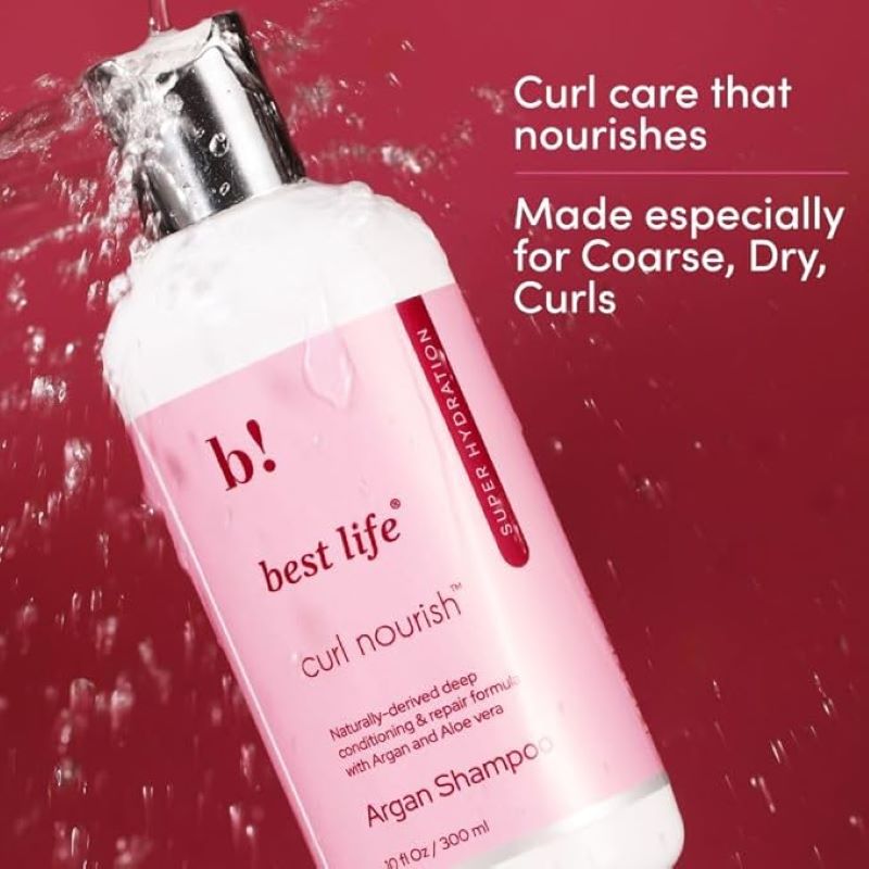 Curl Nourish (Moroccan Argan oil) Hair Shampoo