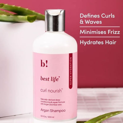 Curl Nourish (Moroccan Argan oil) Hair Shampoo