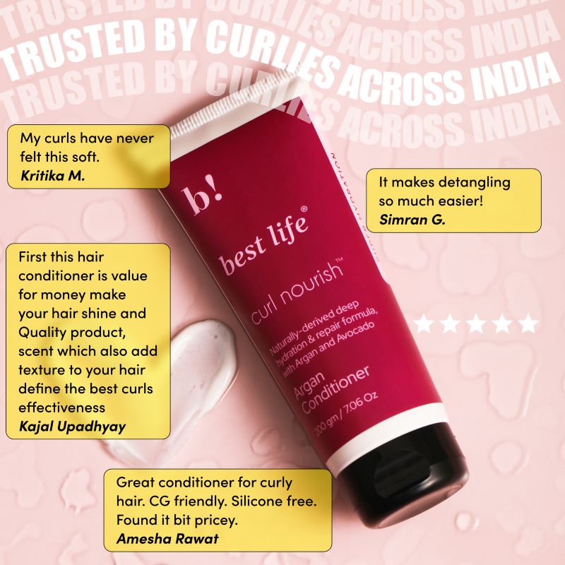 Curl Nourish (Moroccan Argan oil) Hair Conditioner