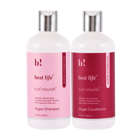 Curl Nourish (Moroccan Argan oil) Shampoo & Conditioner