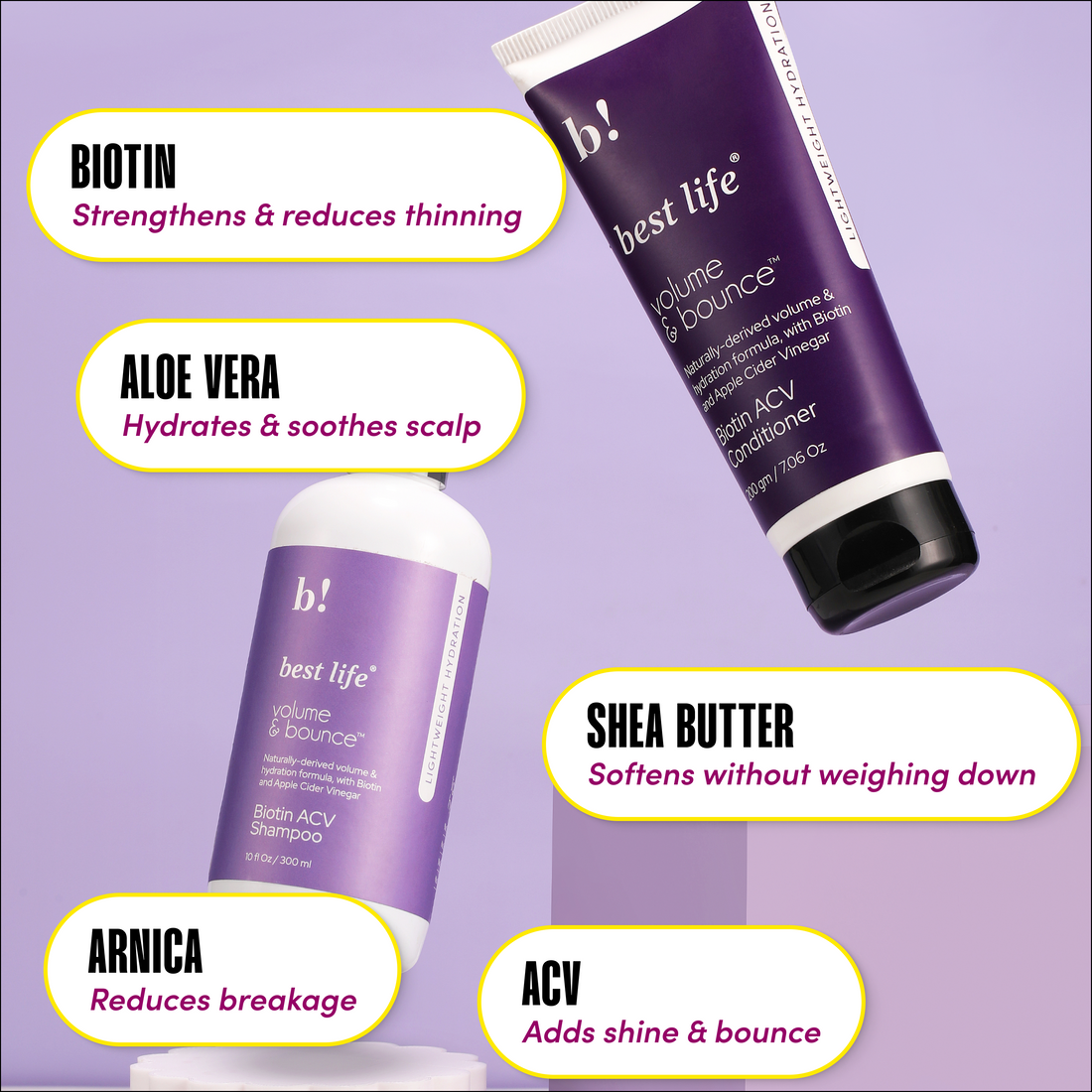 Biotin Hair Shampoo &amp; Hair Conditioner Set