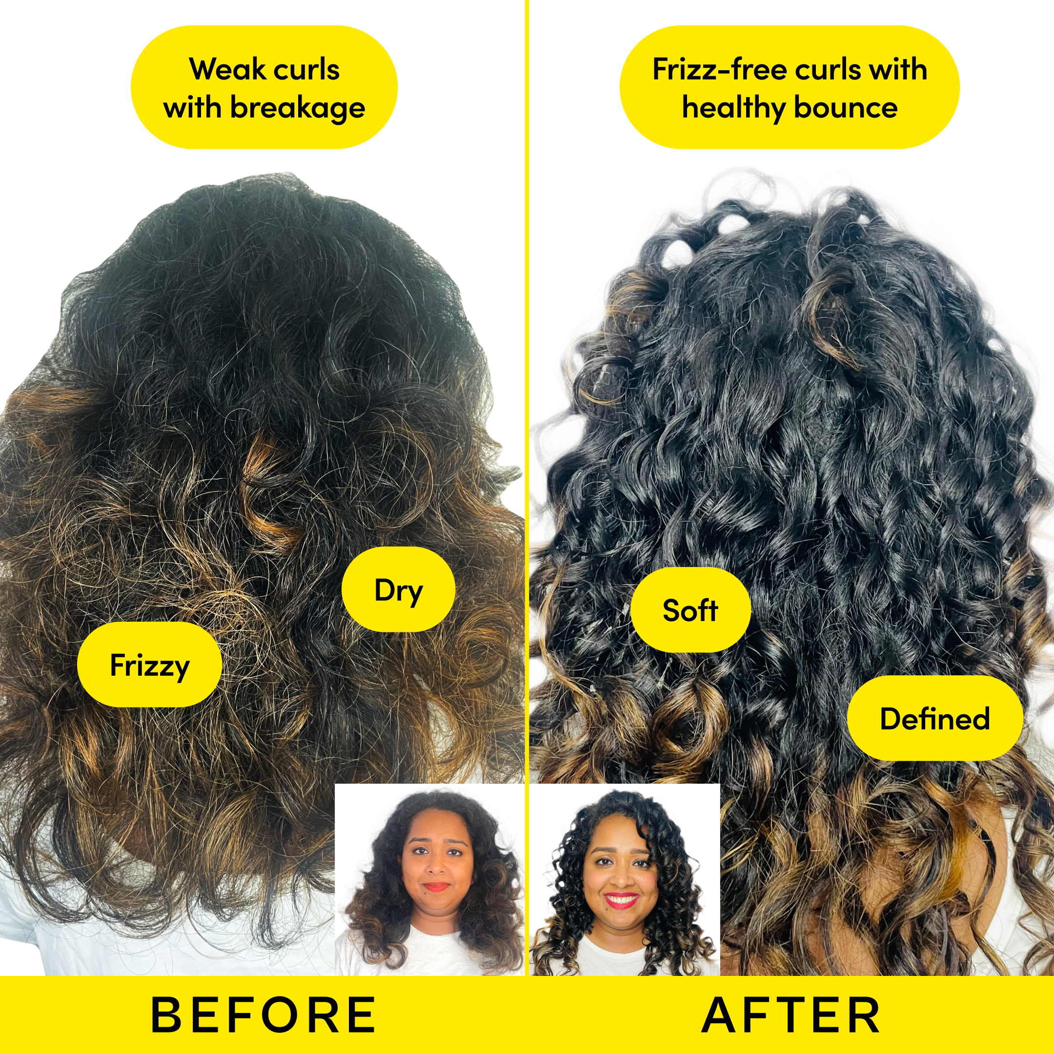 Deep Conditioning Strength &amp; Repair Hair Mask for curly,wavy &amp; straight hair