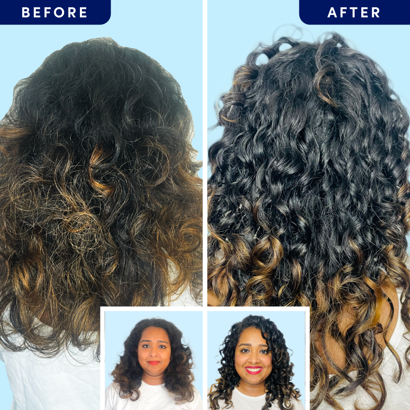 Curl Nourish Argan Oil based Hair Wash and Style Bundle for Thick Curly hair (4 products)