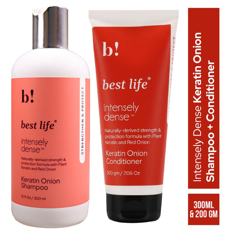 Keratin Onion Hair Shampoo &amp; Hair Conditioner (Combo Pack)