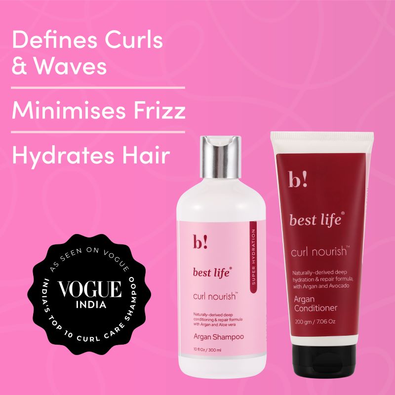 Curl Nourish (Moroccan Argan oil) Shampoo &amp; Conditioner
