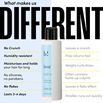 Curl Nourish Hydrating Style Gel for Curly and Wavy hair