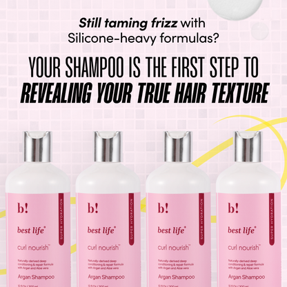 Curl Nourish (Moroccan Argan oil) Hair Shampoo