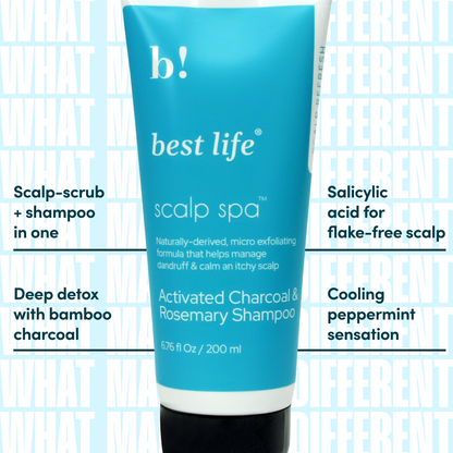 Charcoal Rosemary Shampoo (Anti-dandruff Scalp Scrub)
