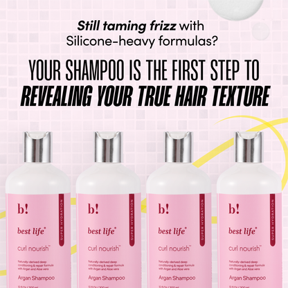 Curl Nourish (Moroccan Argan oil) Shampoo &amp; Conditioner