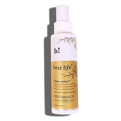 Best Life Deep-rooted Hair Oil (100% Natural, No additives, Silicones or Mineral Oil)